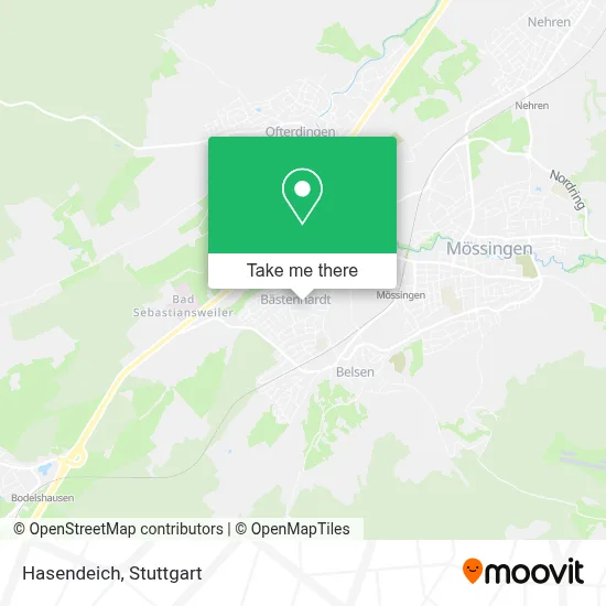 Hasendeich map