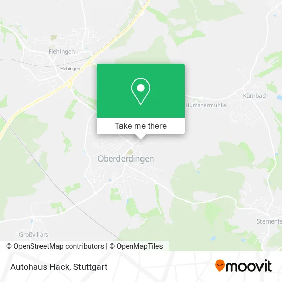 Autohaus Hack map