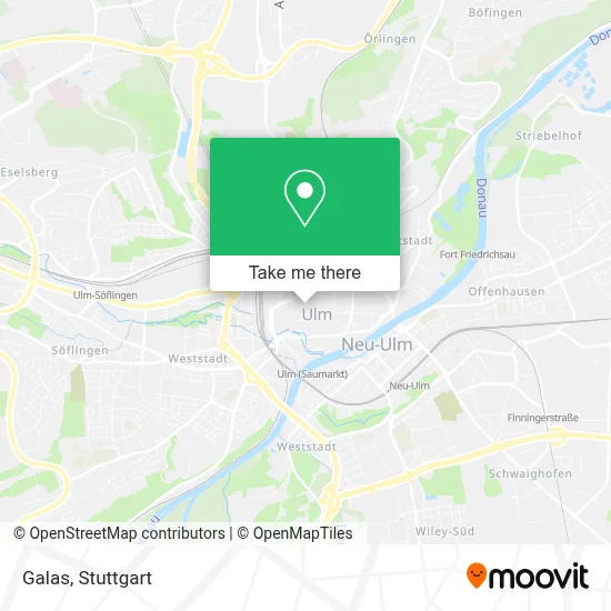 Galas map