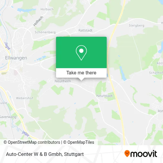Auto-Center W & B Gmbh map