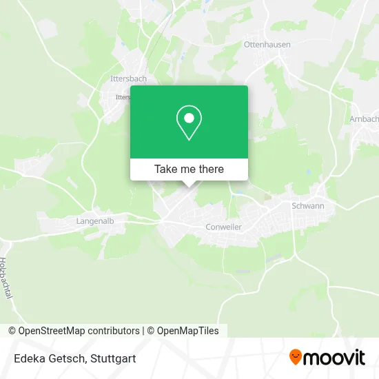 Edeka Getsch map