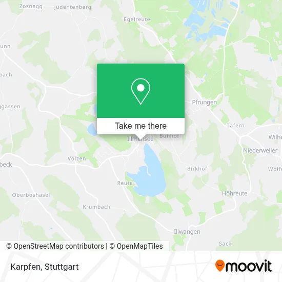 Karpfen map