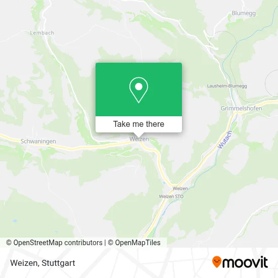 Weizen map