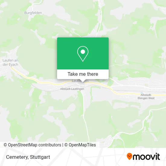 Friedhof map