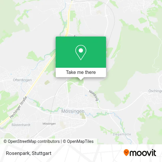 Rosenpark map