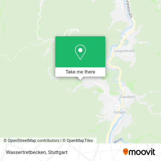 Wassertretbecken map