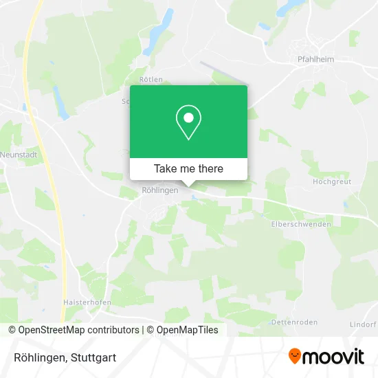 Röhlingen map