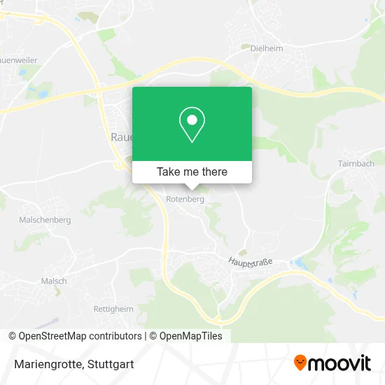 Mariengrotte map