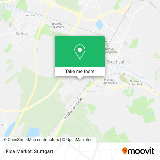 Flohmarkt map