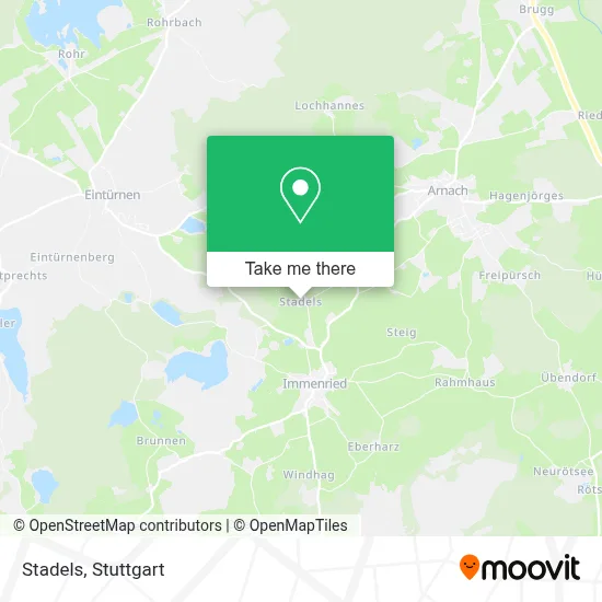 Stadels map