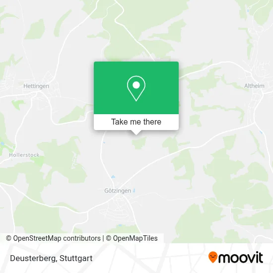 Deusterberg map