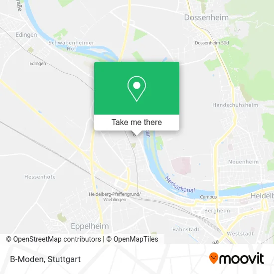B-Moden map