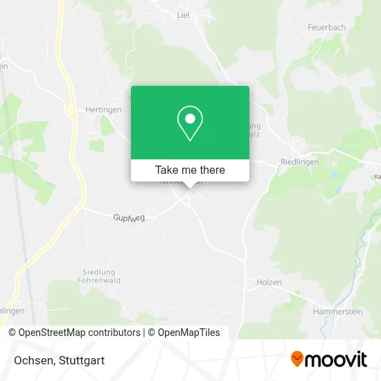 Ochsen map