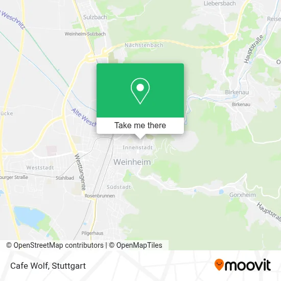 Cafe Wolf map