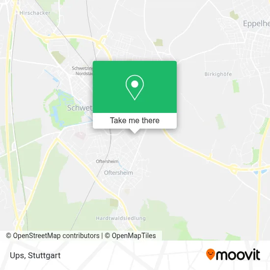 Ups map