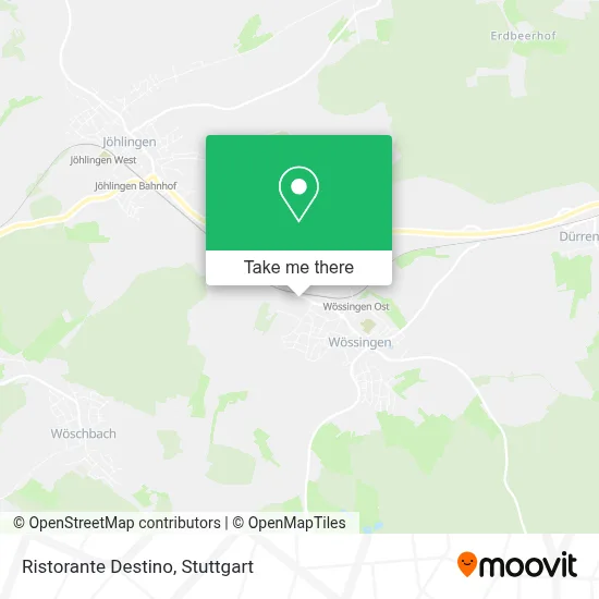 Ristorante Destino map