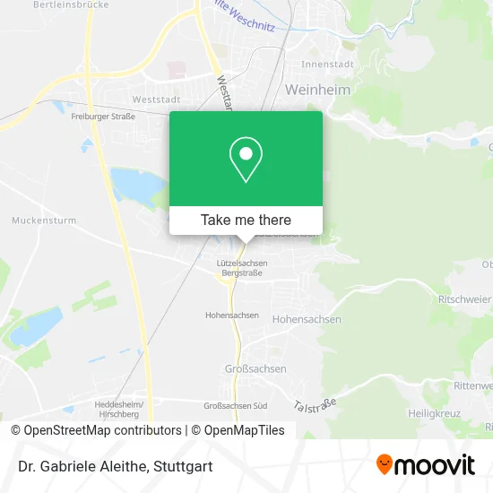 Dr. Gabriele Aleithe map