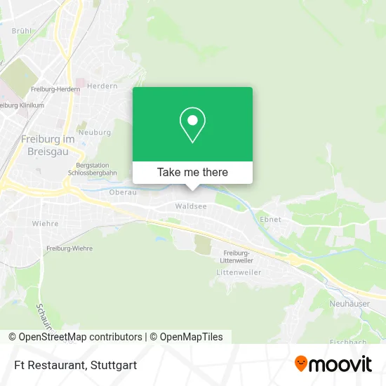 Ft Restaurant map