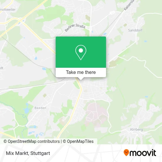 Mix Markt map