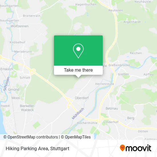 Wanderparkplatz map