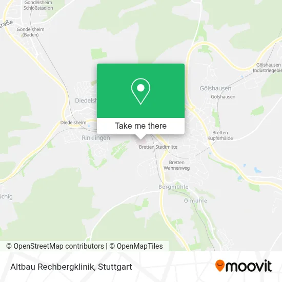 Altbau Rechbergklinik map