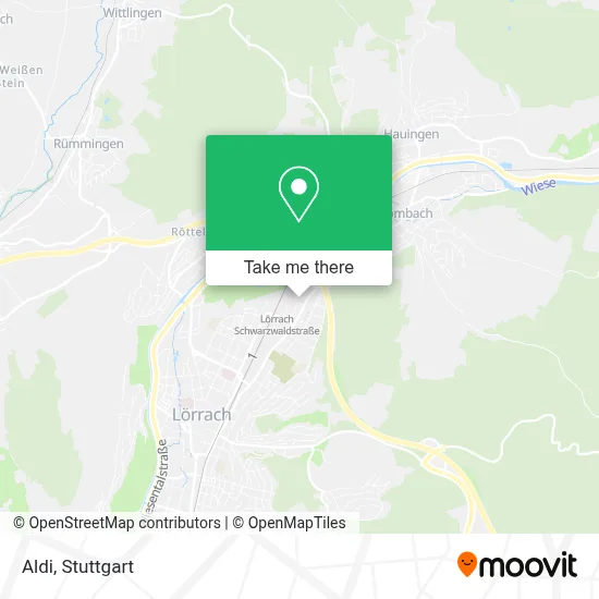 Aldi map