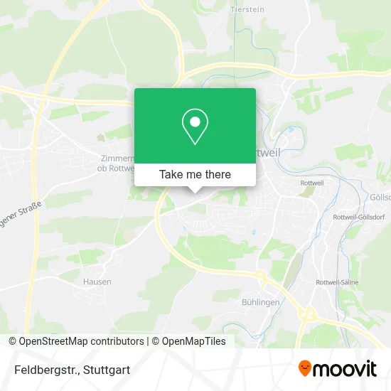 Feldbergstr. map