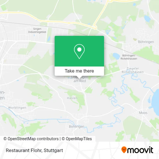 Restaurant Flohr map