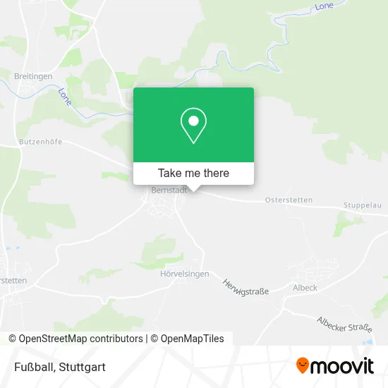 Fußball map