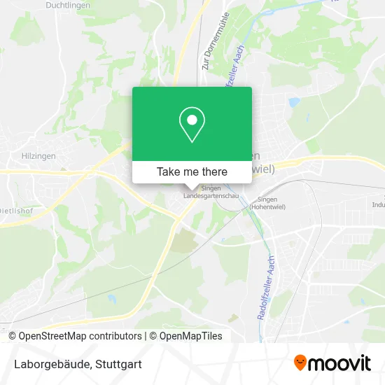 Laborgebäude map