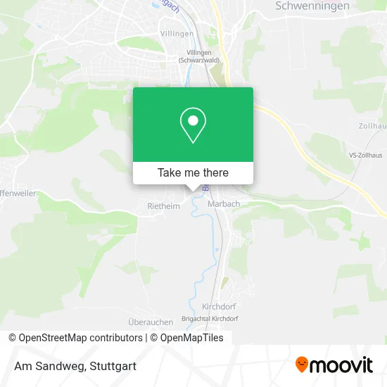 Am Sandweg map