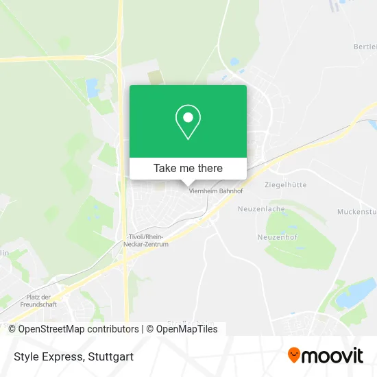 Style Express map