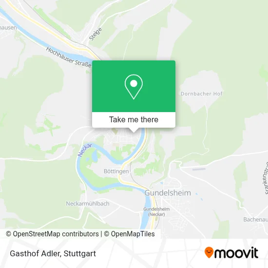 Gasthof Adler map