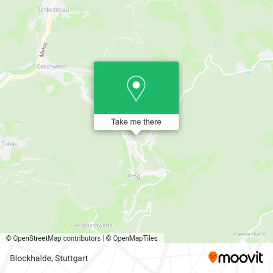 Blockhalde map