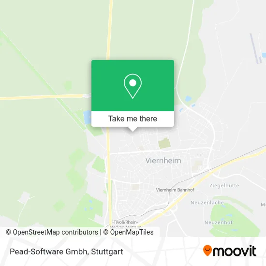 Pead-Software Gmbh map