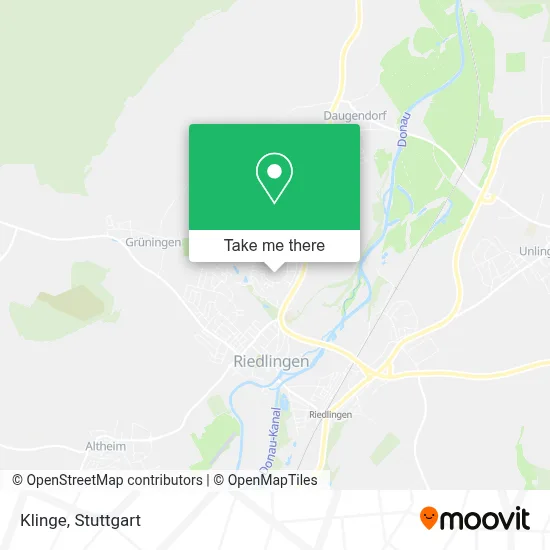 Klinge map