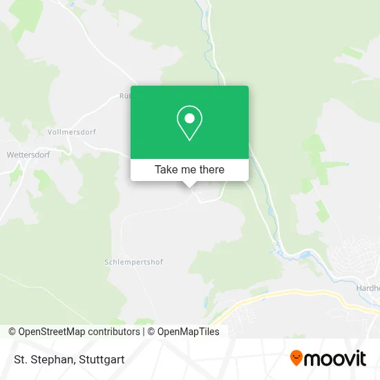 St. Stephan map
