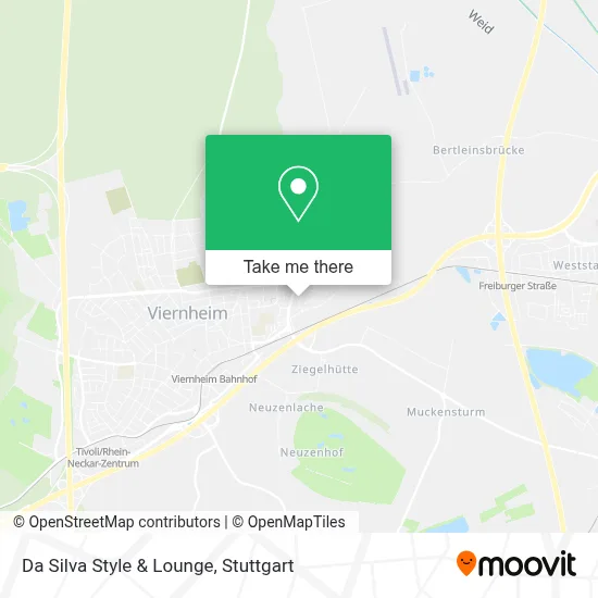 Da Silva Style & Lounge map