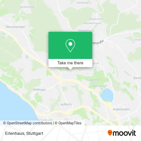 Erlenhaus map