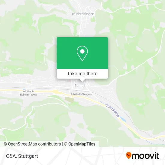 C&A map
