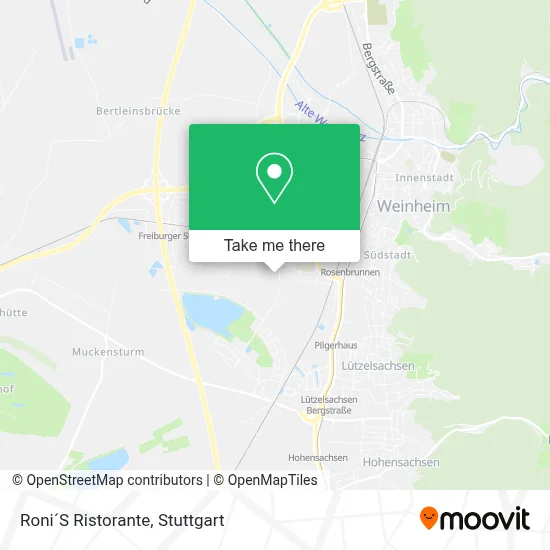 Roni´S Ristorante map