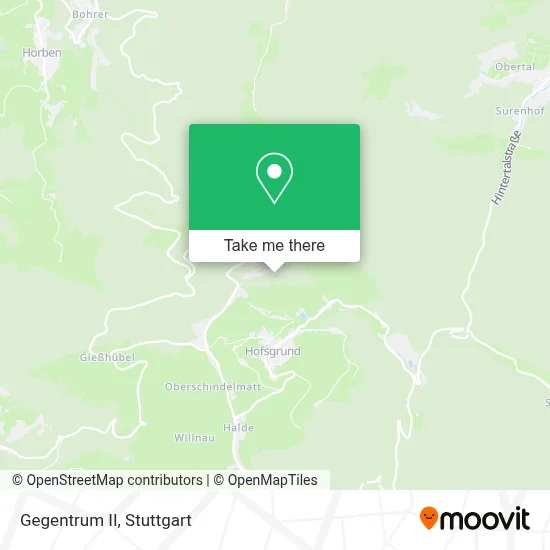 Gegentrum II map