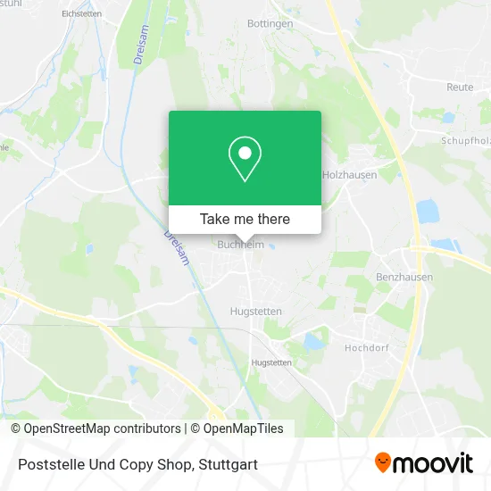 Poststelle Und Copy Shop map