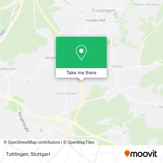 Tuttlingen map
