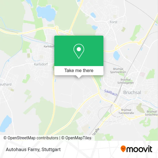 Autohaus Farny map
