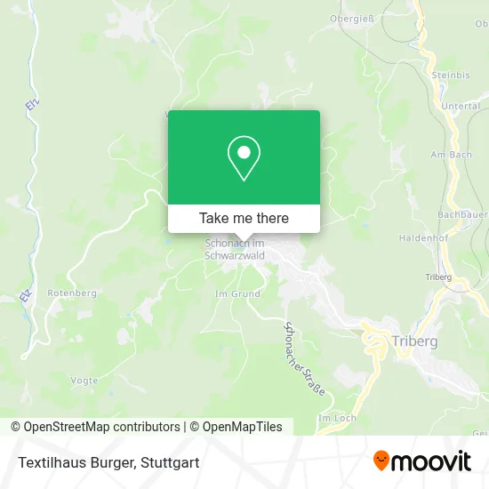 Textilhaus Burger map