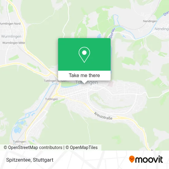 Spitzentee map