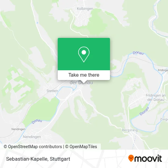 Sebastian-Kapelle map