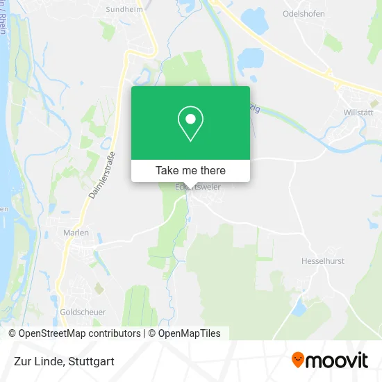 Zur Linde map