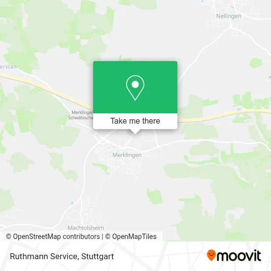 Ruthmann Service map